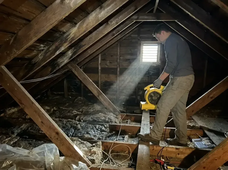 attic-water-damage-drying-proc-007 — frequently asked questions, Emergency Water Extraction & 24/7 Flood Response in Belton,…